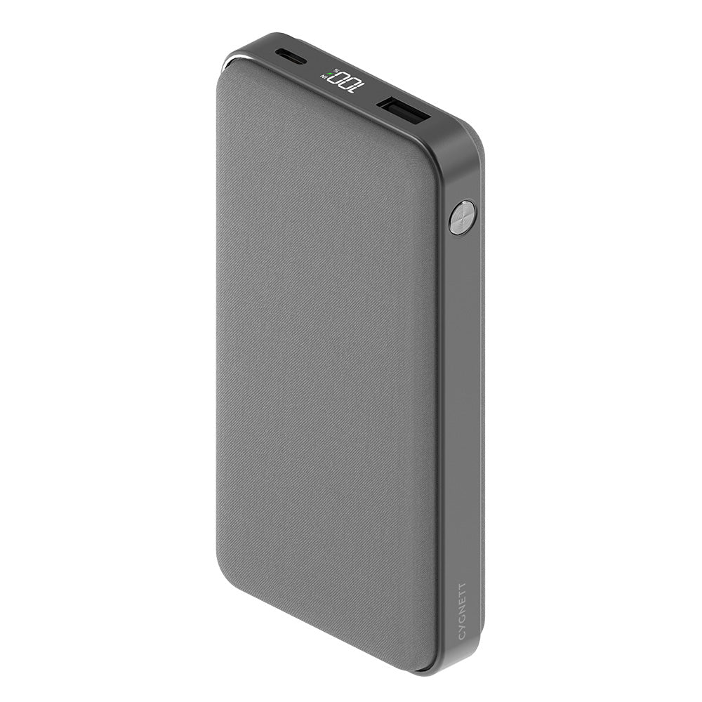 CY3703PBCHE - Cygnett ChargeUp Reserve V2 20000 mAh 30w Power Bank - Grey | Tech Supply Shed