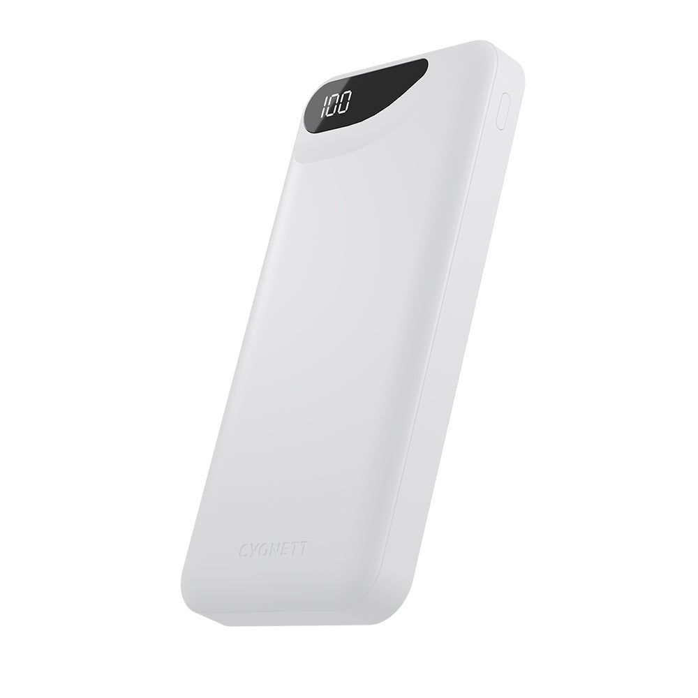 CY4344PBCHE - Cygnett ChargeUp Boost Gen3 10K Power Bank - White