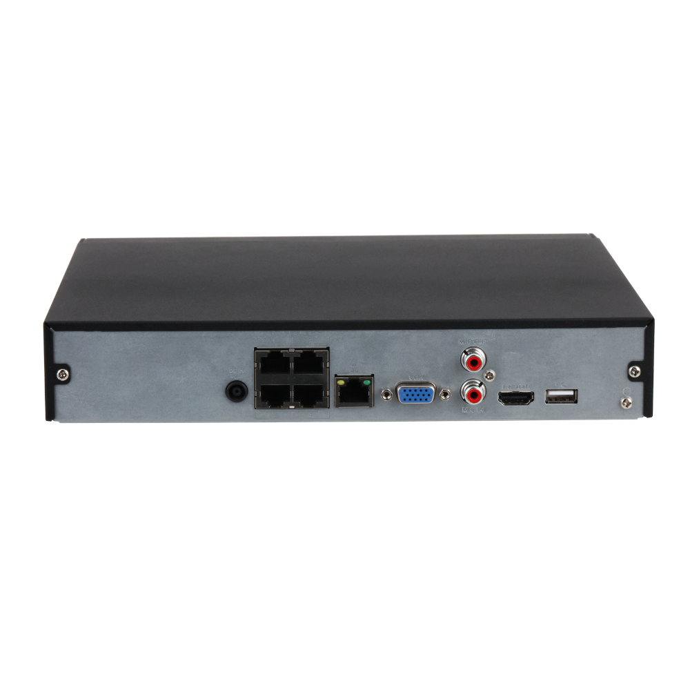 HDW3666EMP-KIT1 - DAHUA 6MP 4CH NVR Bundle Kit 1, 4x HDW3666EMP and 1x NVR4104HS-P-AI/ANZ-2T