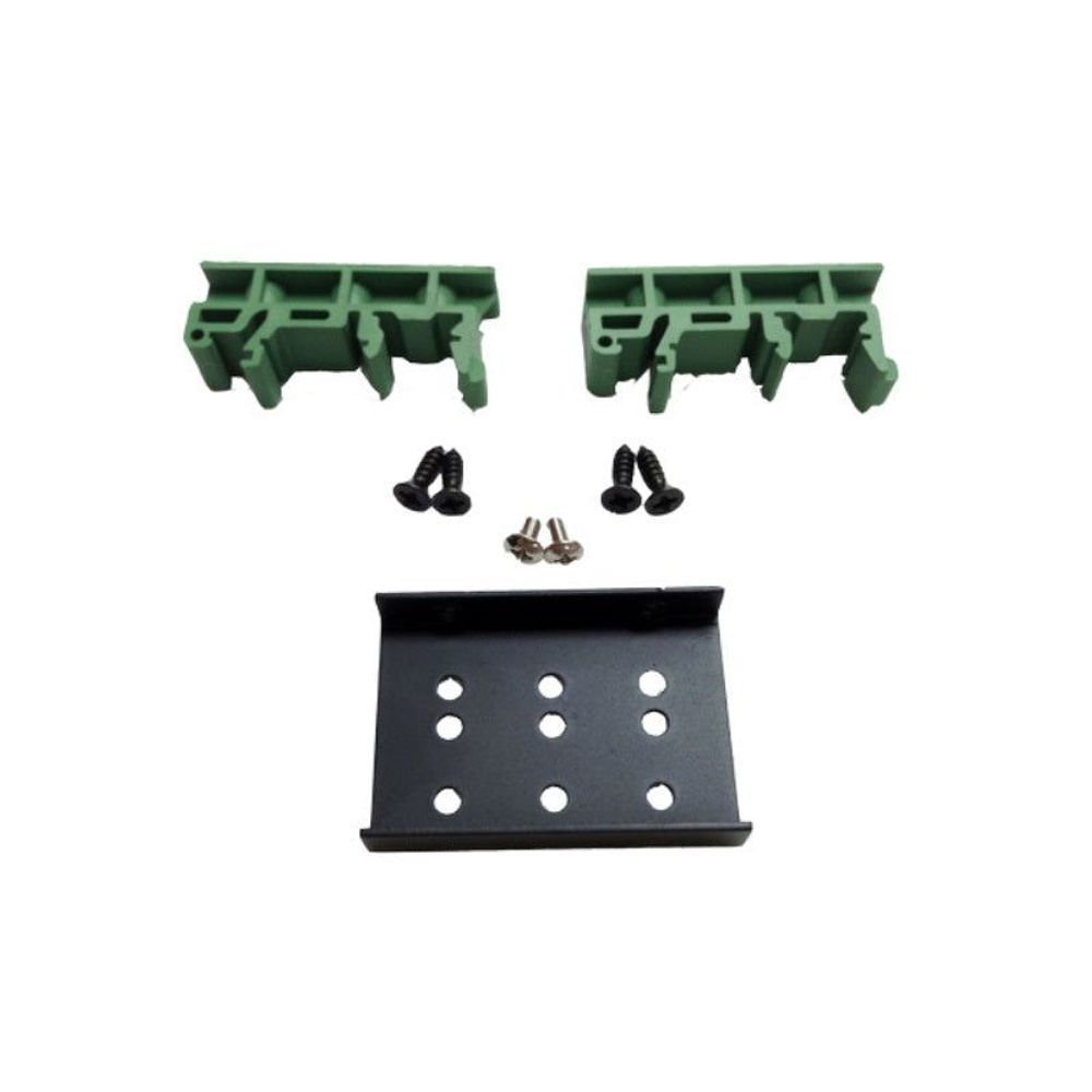 DIN-ClipKit-UNI - Tycon Power Systems Universal DIN Rail Mounting Clips with bracket for vertical mounting