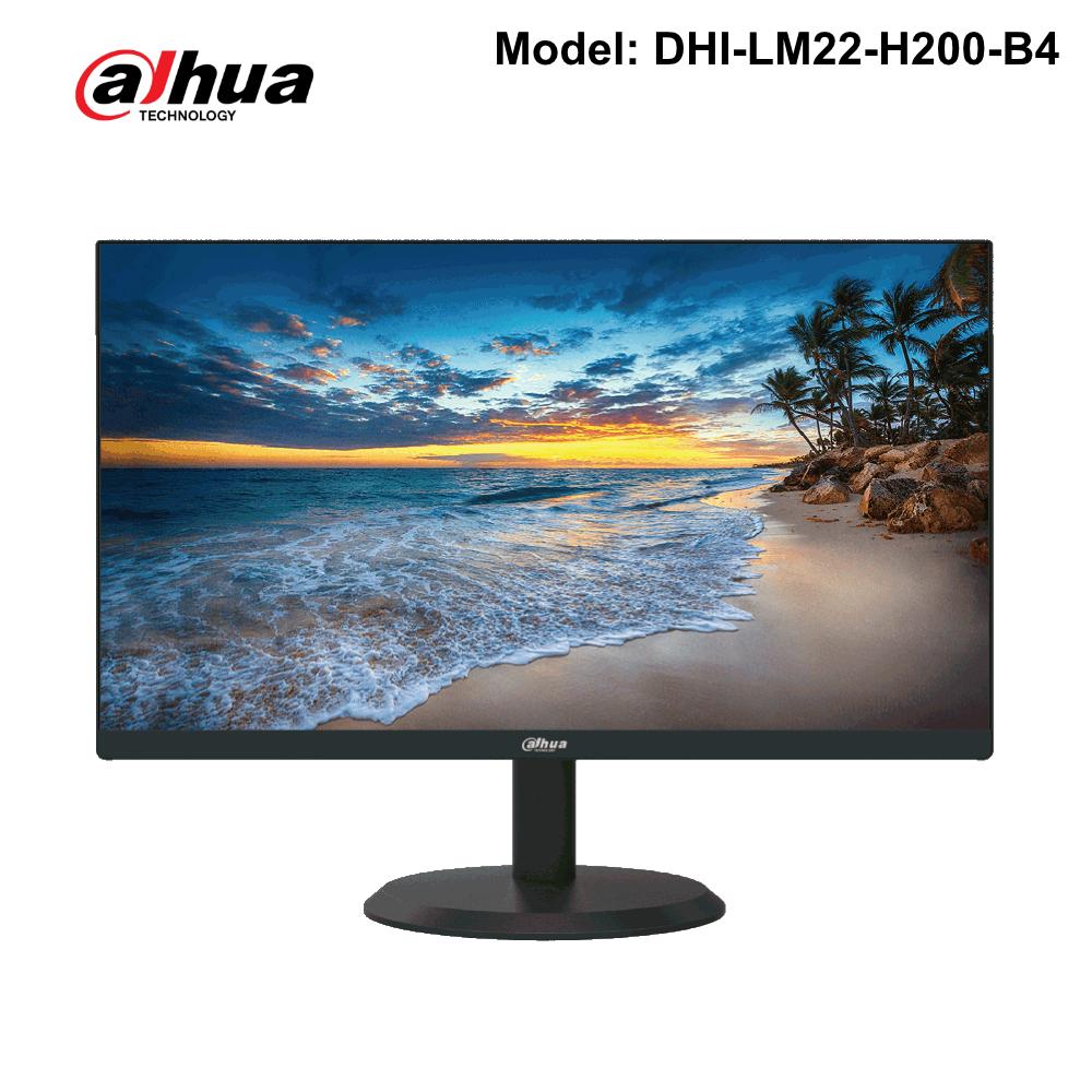 LM22-H200-B4 - Dahua - 22’’ Full-HD LED Surveillance Monitor