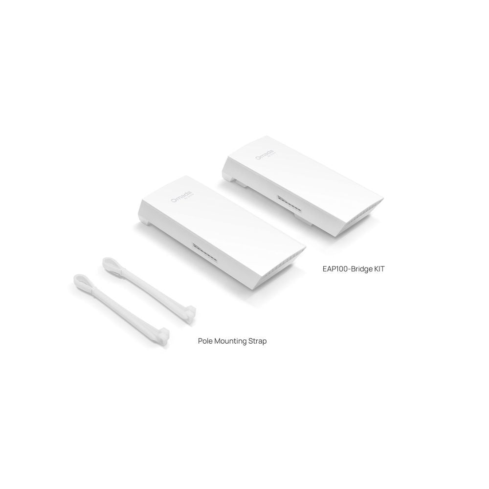 TP-Link EAP100-Bridge KIT Omada 2.4GHz 300Mbps Indoor/Outdoor Wireless Bridge