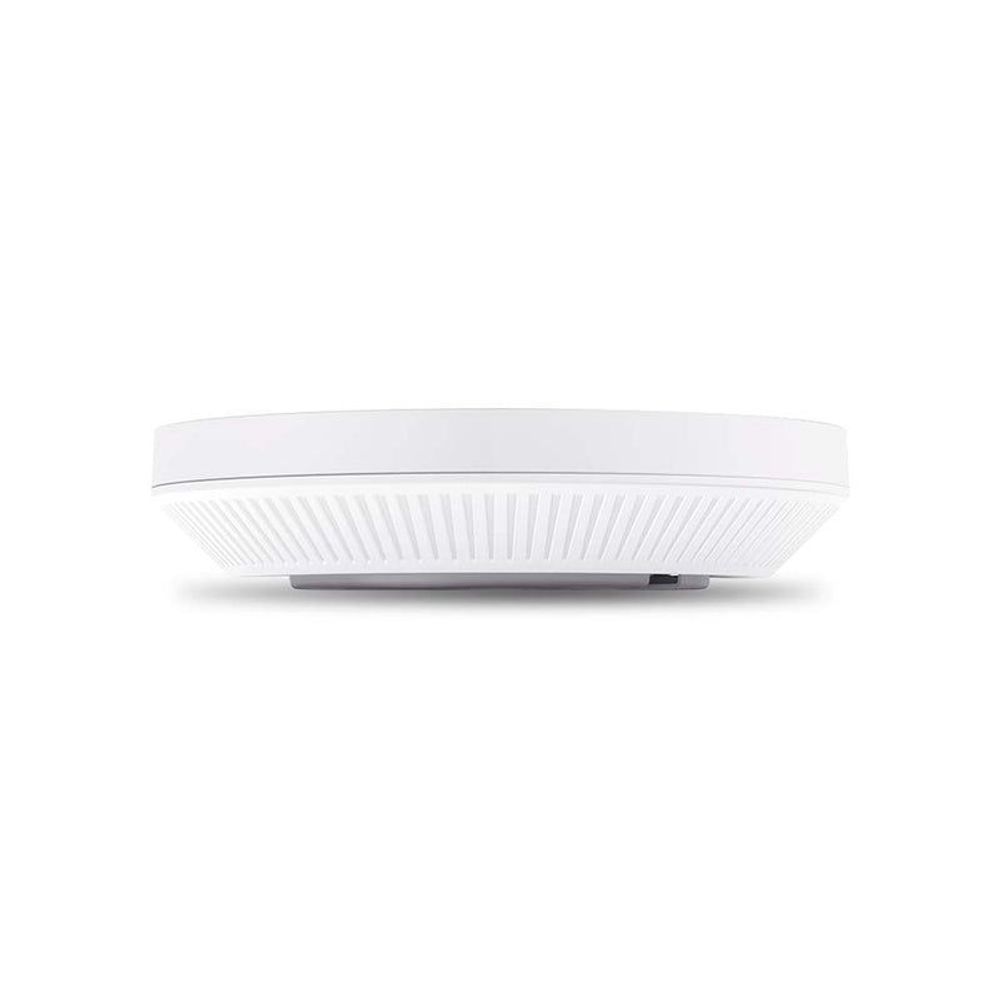 TP-Link Omada ceiling-mount access point, white side profile with vent grille