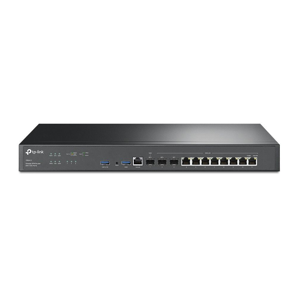 TP LINK ER8411 Omada VPN Router with 10G Ports Default Title