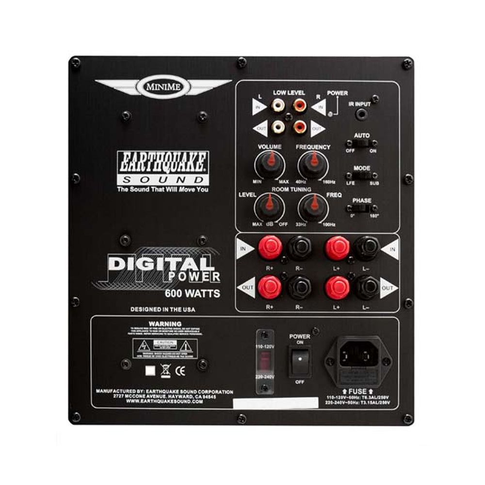 MINIME P10 - Minime P10 10" Powered Sub, 600 Watts, Class D