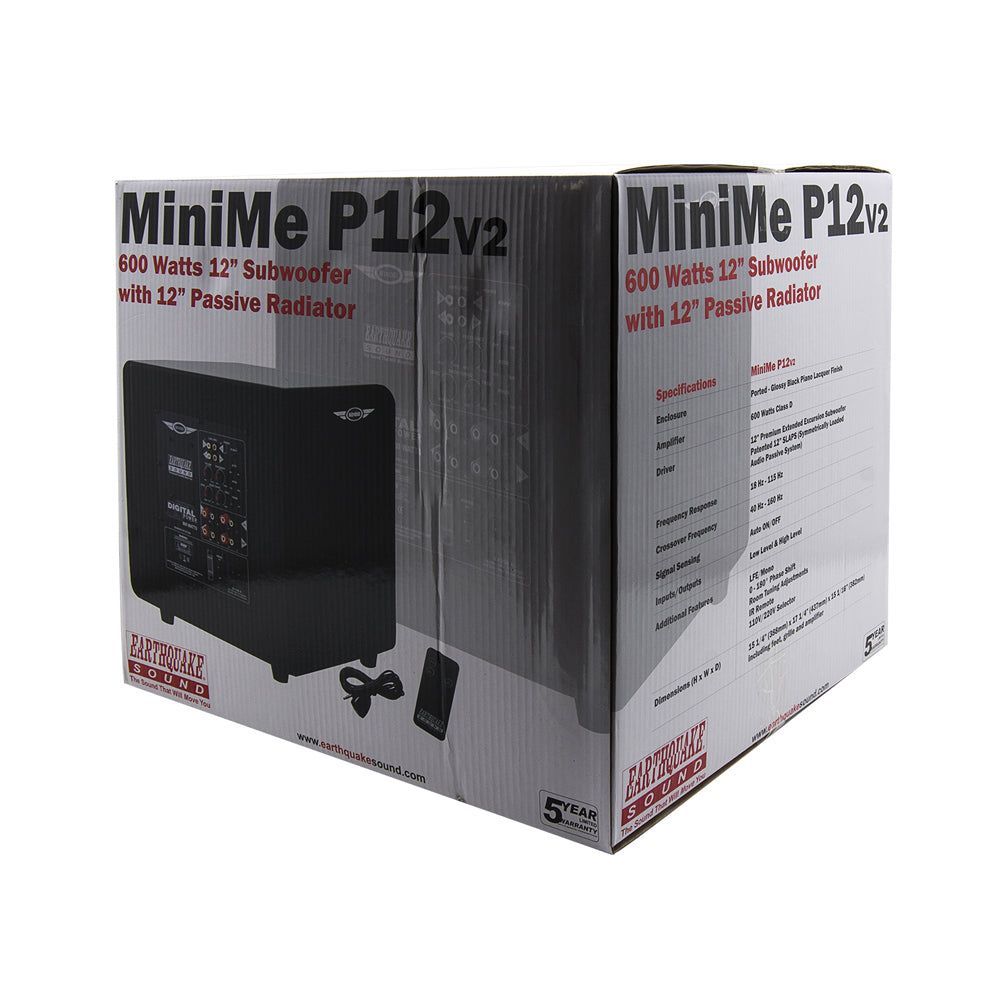 MINIME P12 - 12" Powered Minime Subwoofer (Minime P12) – Earthquake Sound