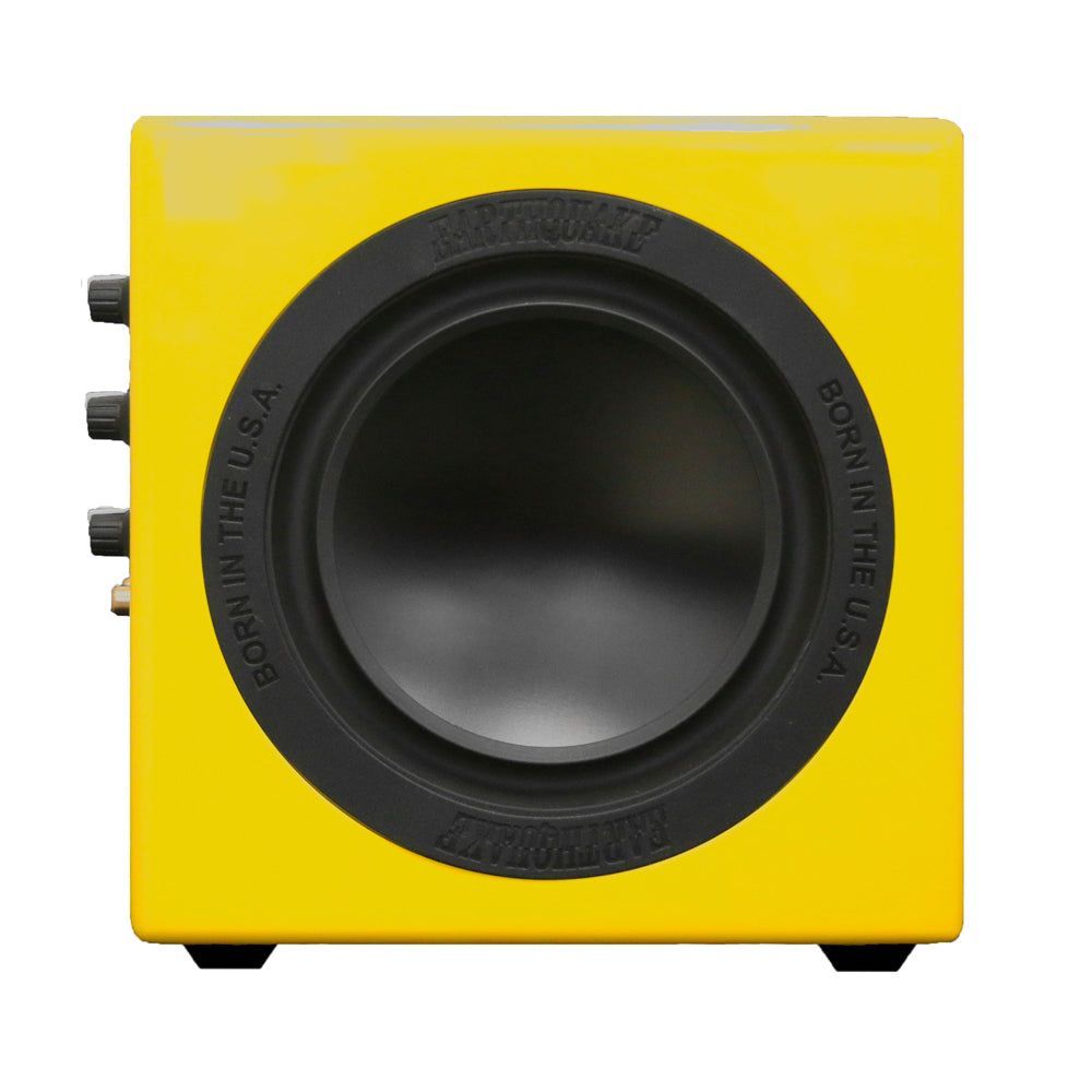 Minime P63Y - 6.5" Minime Subwoofer (Minime P63Y) – Yellow – Earthquake Sound