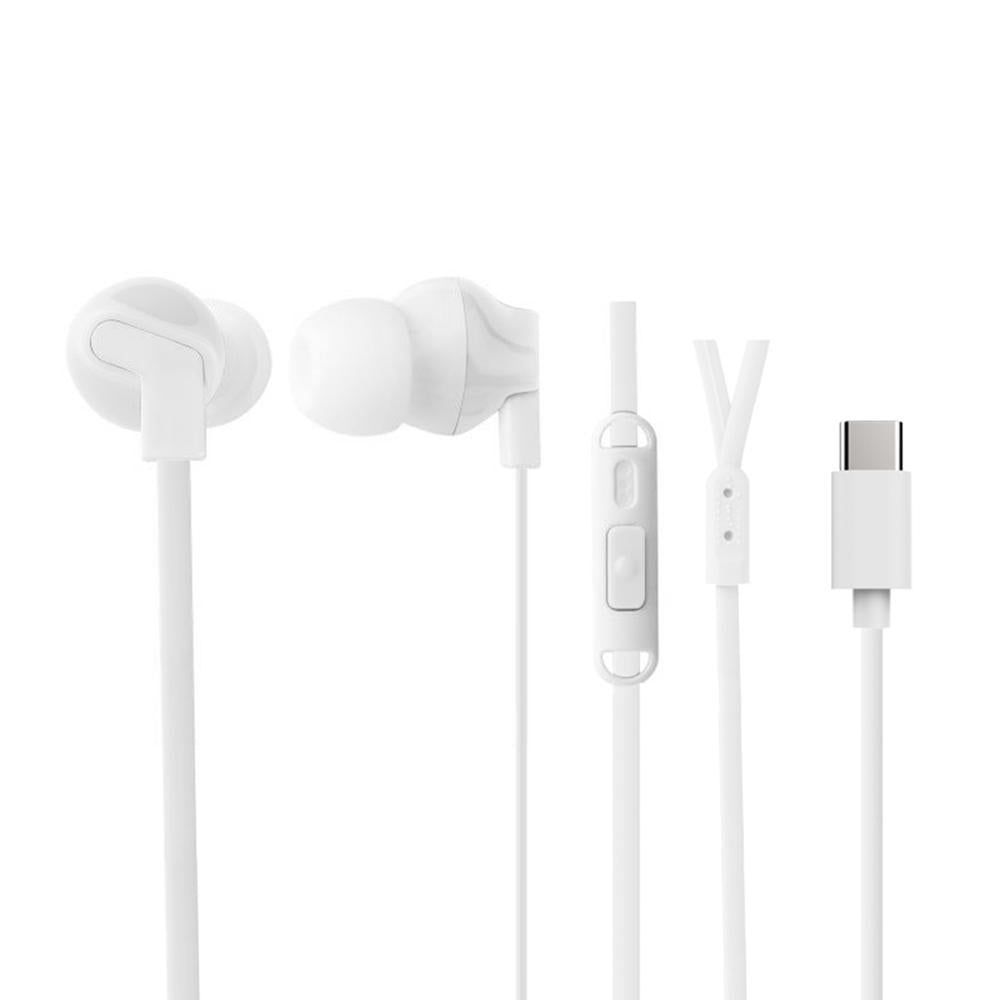 CY2868HEUSB - Cygnett Essentials USB-C In-Ear Headphones - White | Tech Supply Shed
