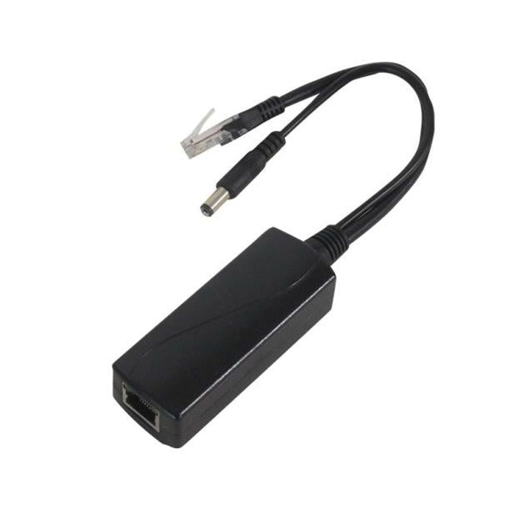 GAF-12v12w - PoE World 802.3af/at & Passive 48v to 12V 1A Gigabit PoE Splitter