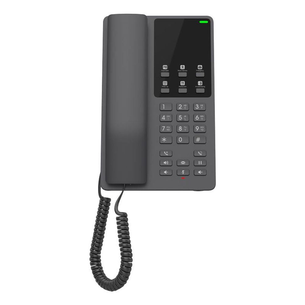 GHP621 - Grandstream GHP621 Desktop Hotel Phone - Black