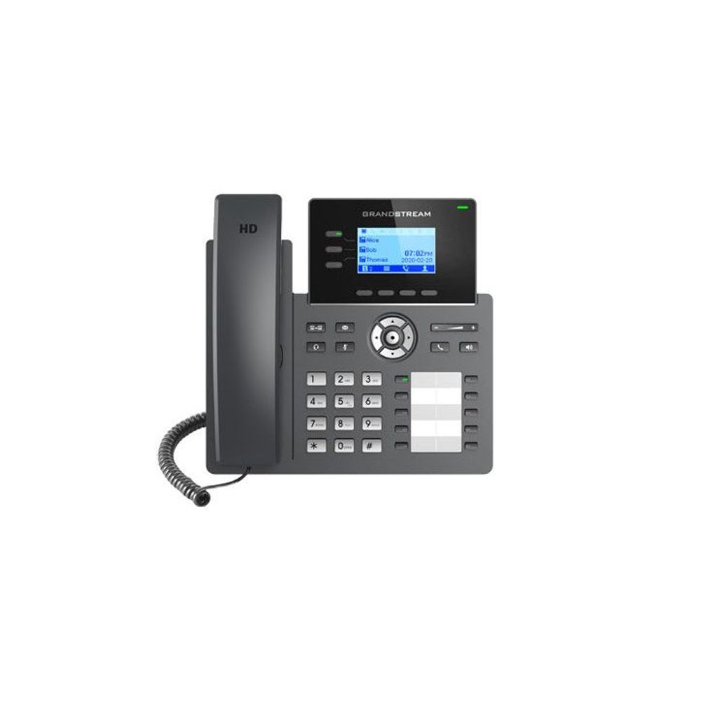 GRP2604P - Grandstream GRP2604P 3 Lines 3 SIP Account IP Phone with PoE