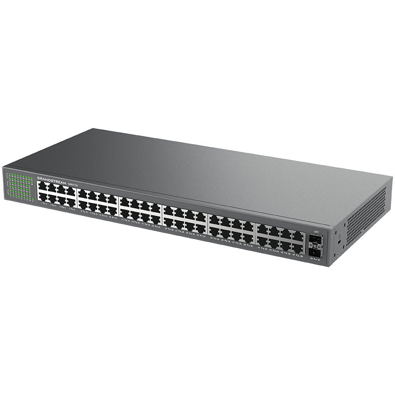 GWN7706 - Grandstream GWN7706 48 Port Gigabit Unmanaged Network Switch with 2 SFP