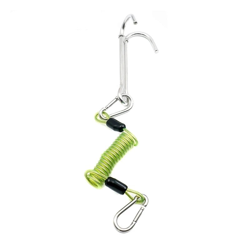 Stainless Steel Reef Hook for Diving Green