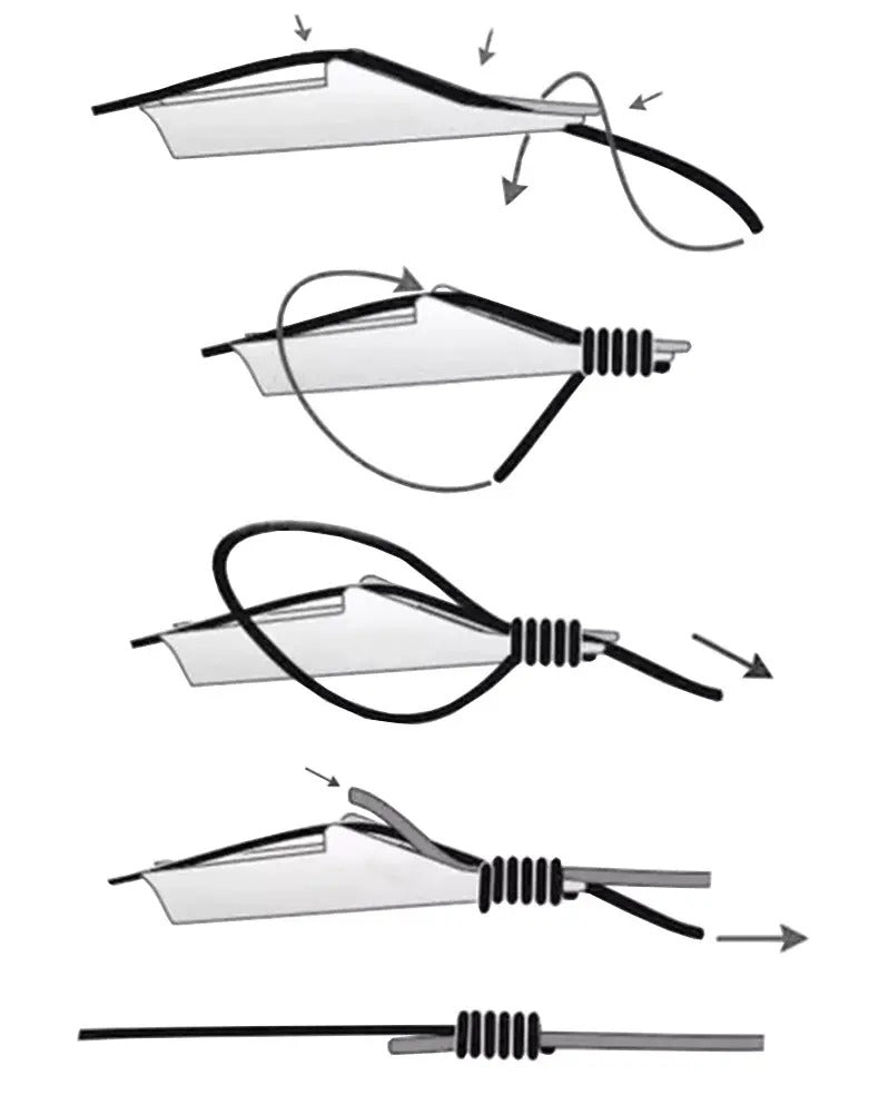 Stainless Steel Fast Hook and Knot Assistant