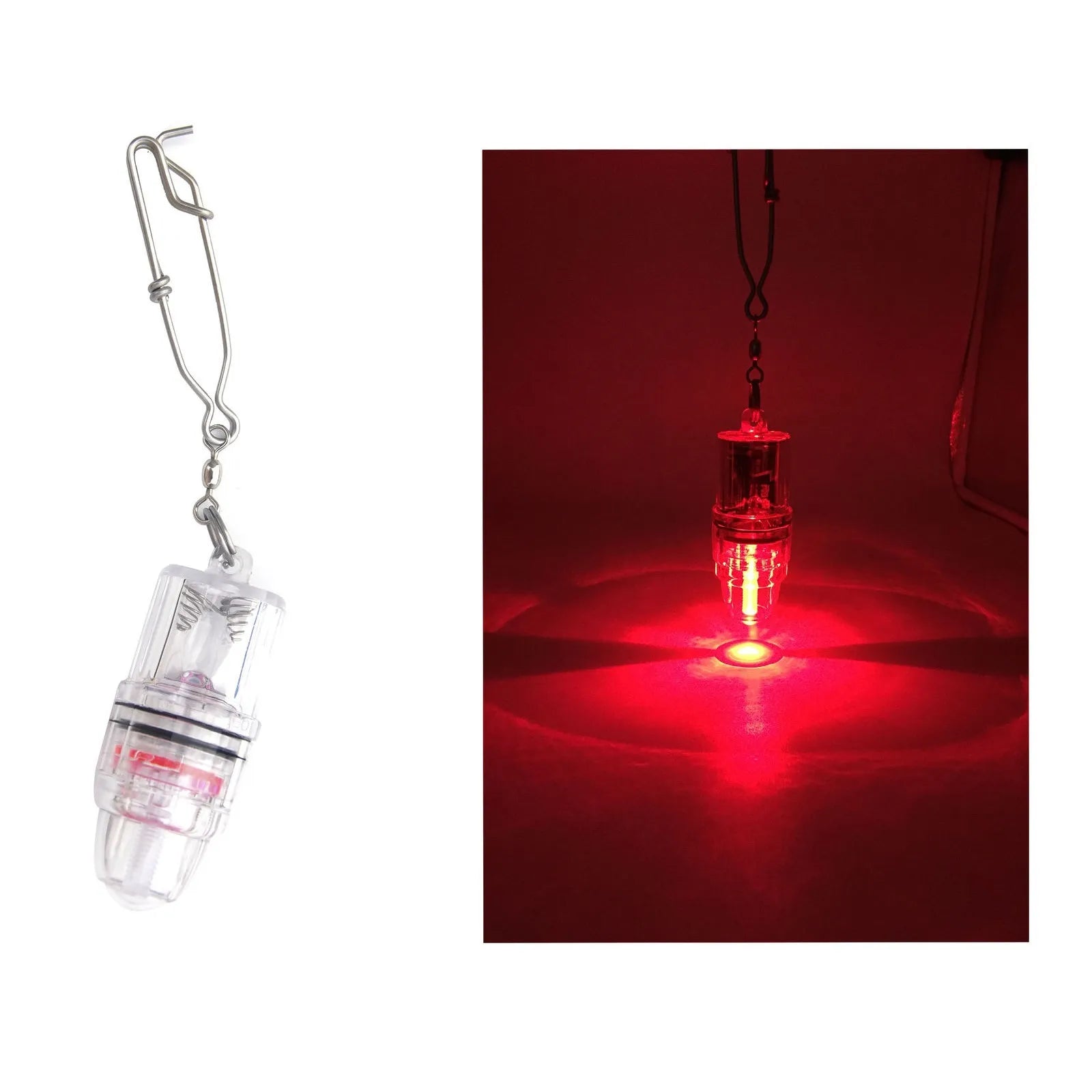 MeanFish Underwater Deep Sea Fishing Light Red