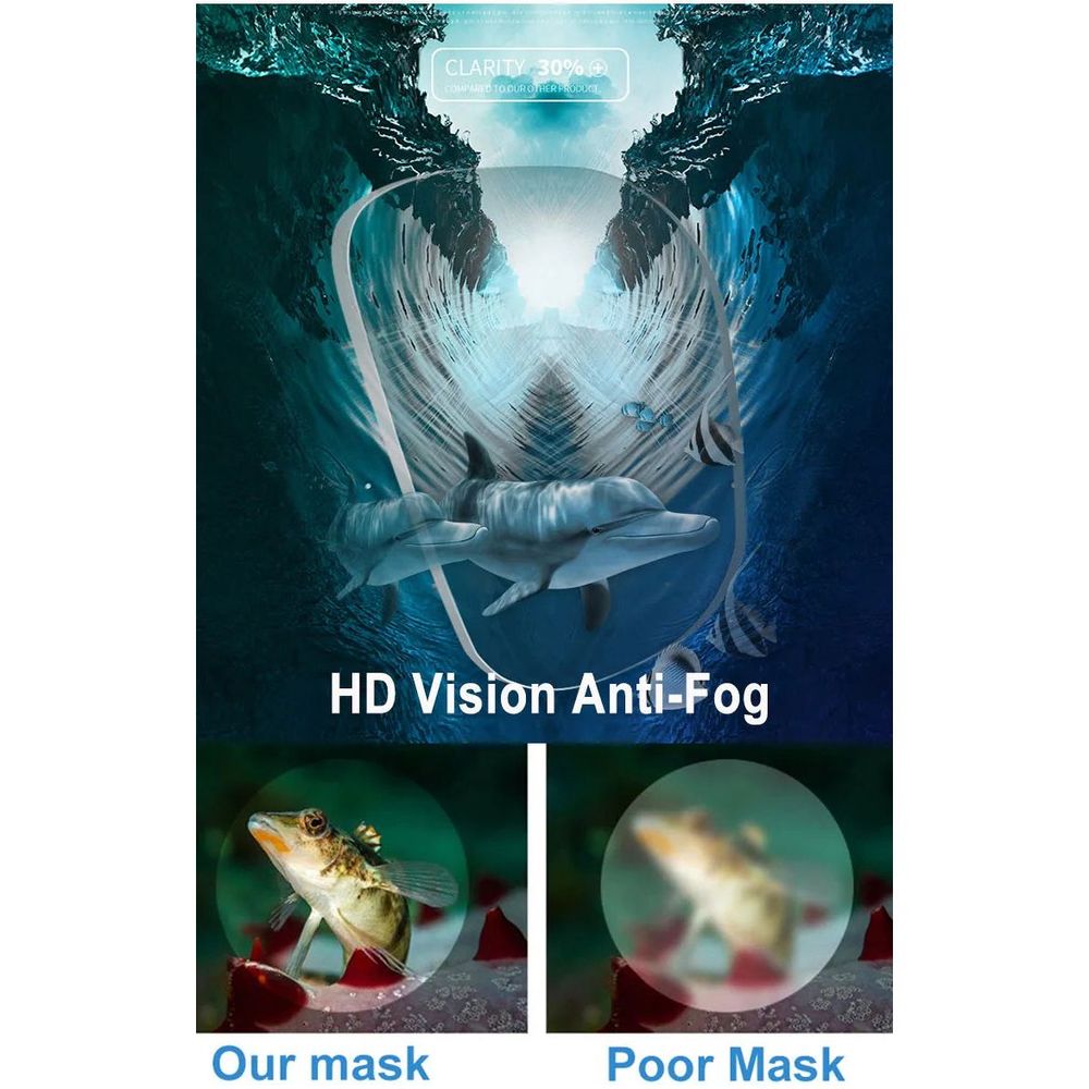 Silicone Freediving Mask