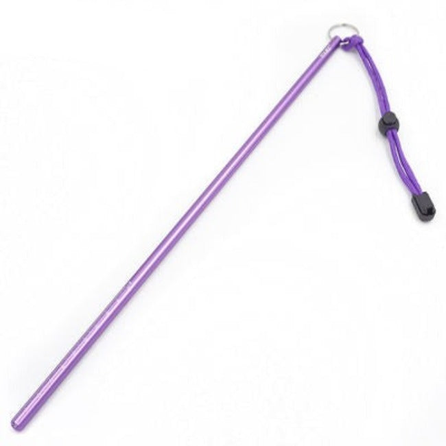 34cm Alloy Dive Stick - Tank Banger with Lanyard Purple