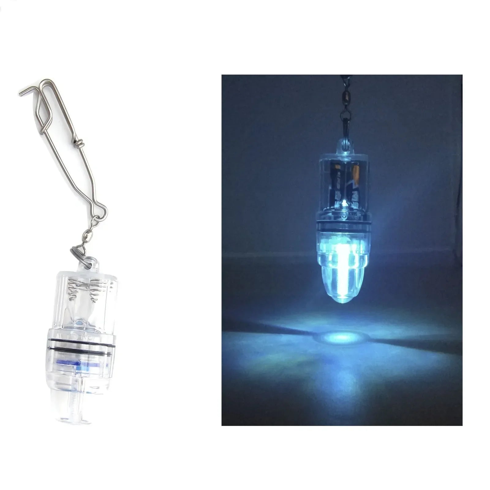 MeanFish Underwater Deep Sea Fishing Light Blue