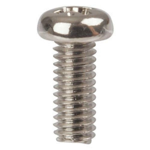 hp0451 10mm x m4 round phillips head steel screw - pack of 200 tech supply shed