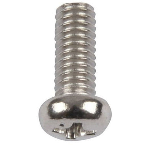 hp0451 10mm x m4 round phillips head steel screw - pack of 200 tech supply shed