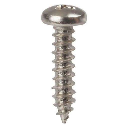 hp0554 no.4 x 12mm steel self tapping screws - pack of 25 tech supply shed
