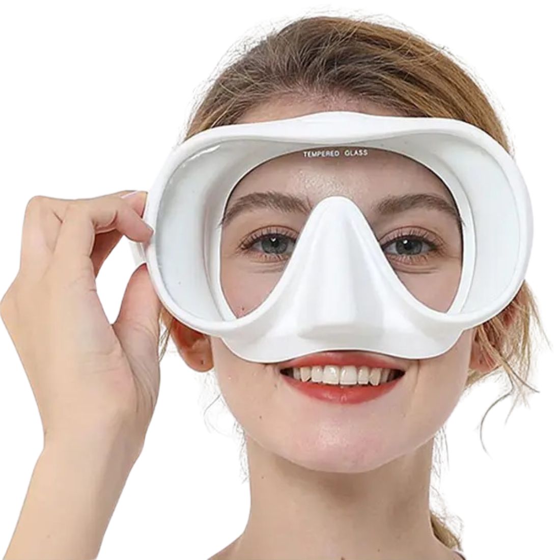 Xtremeview Frameless Dive Mask White