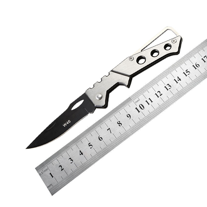 Pocket Knife with Stainless Steel Silver Handle
