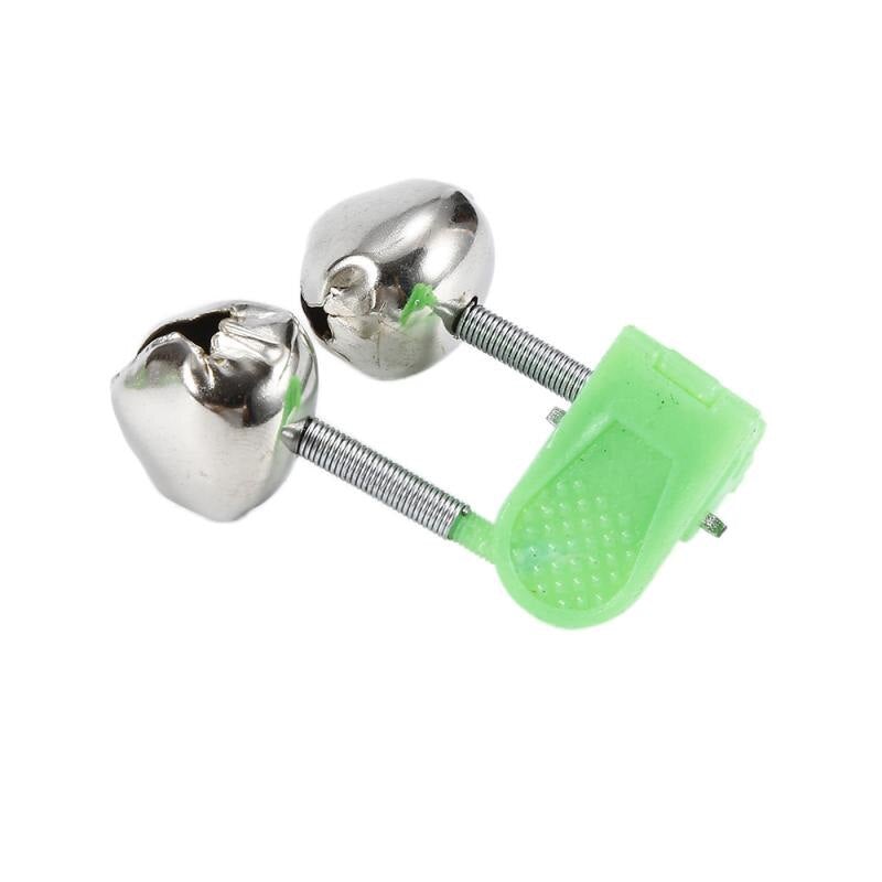 100 Pcs - Fish Alarm Bell for Surfcasting and Night Fishing Green 100pcs