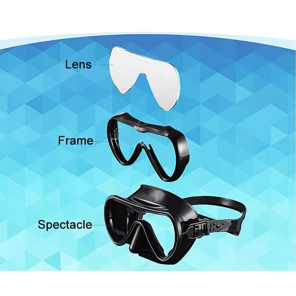 Silicone Freediving Mask