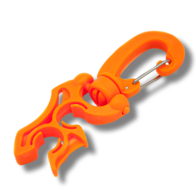 Regulator BCD Hose Holder Bright Colours Orange