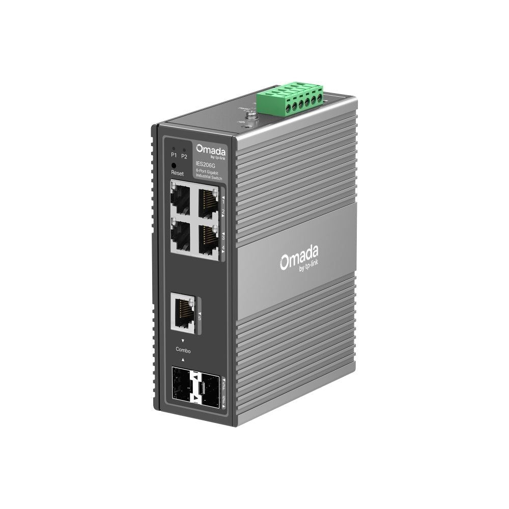 TP-Link IES206G Omada 6-Port Gigabit Industrial Easy Managed Switch Default Title