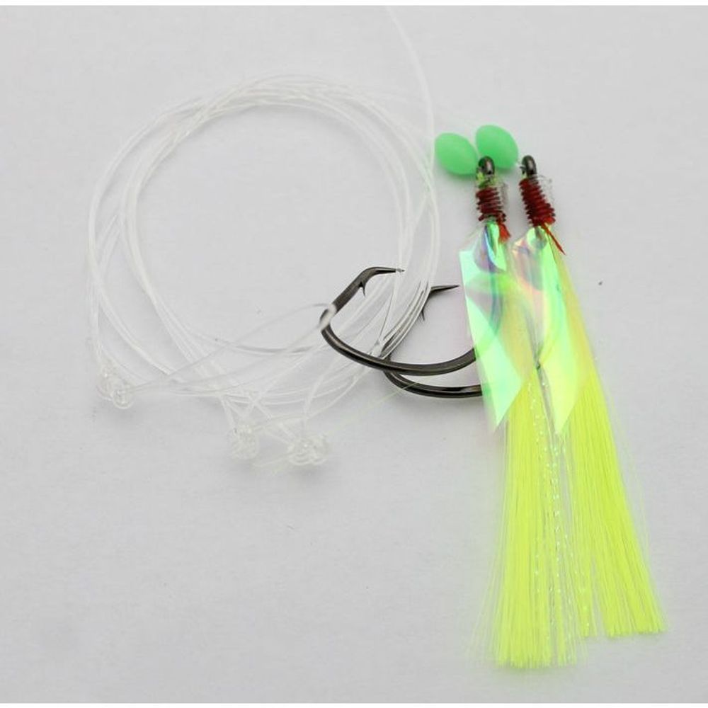 Cod Slayer 6/0 Flasher Rig Mutsu Hooks