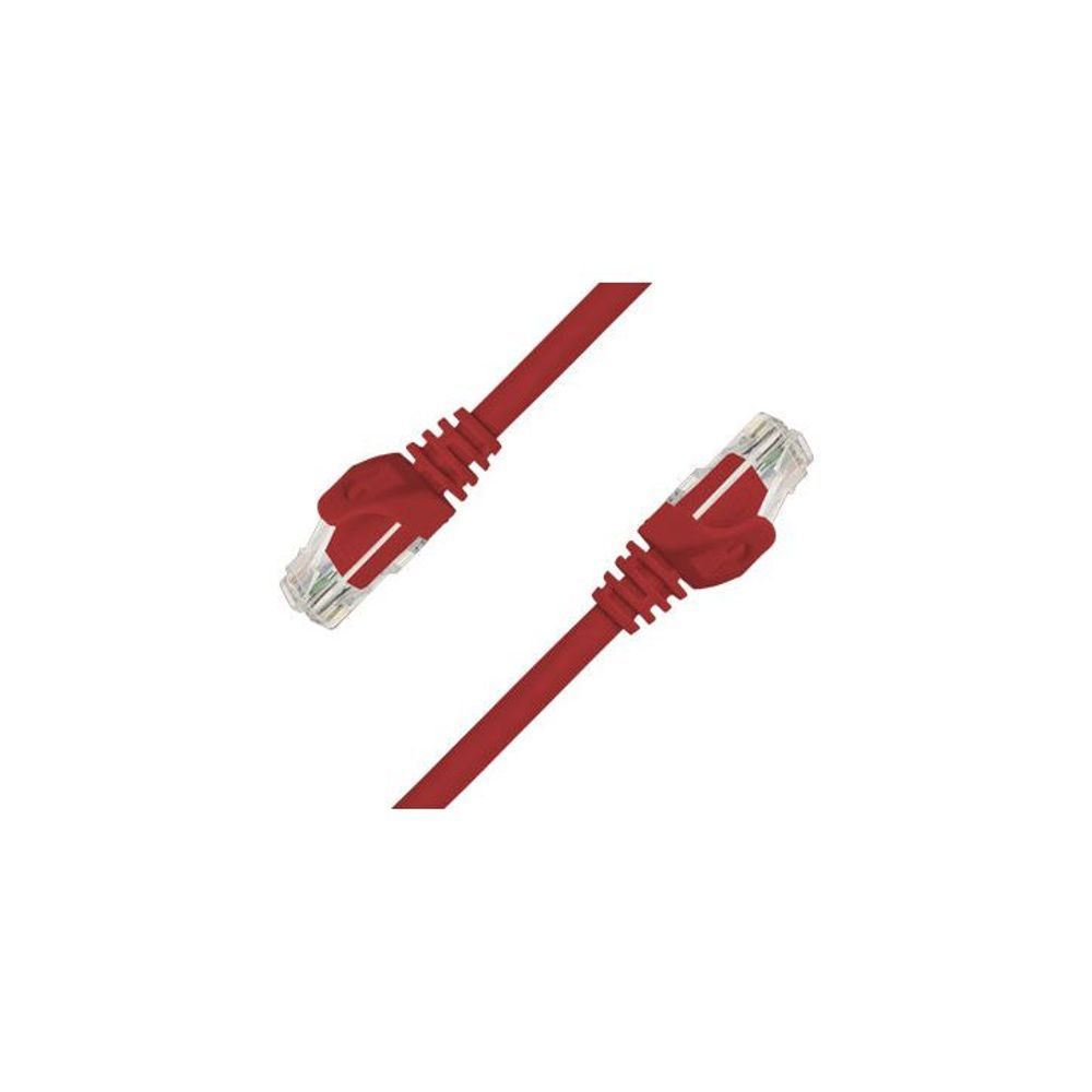 IPL-UTP6-RE-0.5 - 0.5 Metre Cat6 UTP Indoor Ethernet Cable - Red