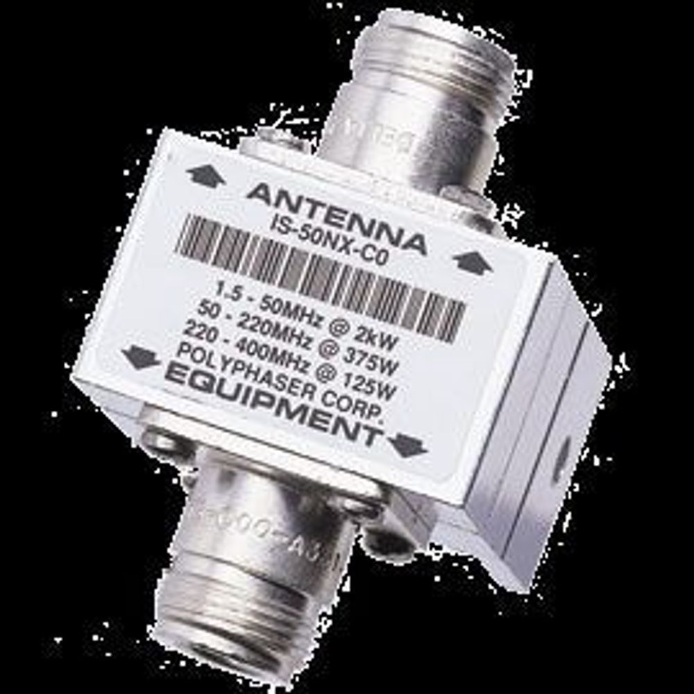 IS-50NX-C0 - PolyPhaser IS-50NX-C0 1.5-700MHz Coax Lightning Protector