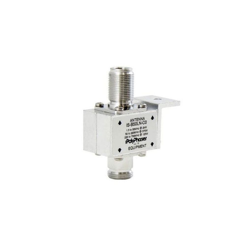 IS-B50LN-C0 - PolyPhaser IS-B50LN-C0 10MHz - 1GHz Coaxial RF Surge Protector