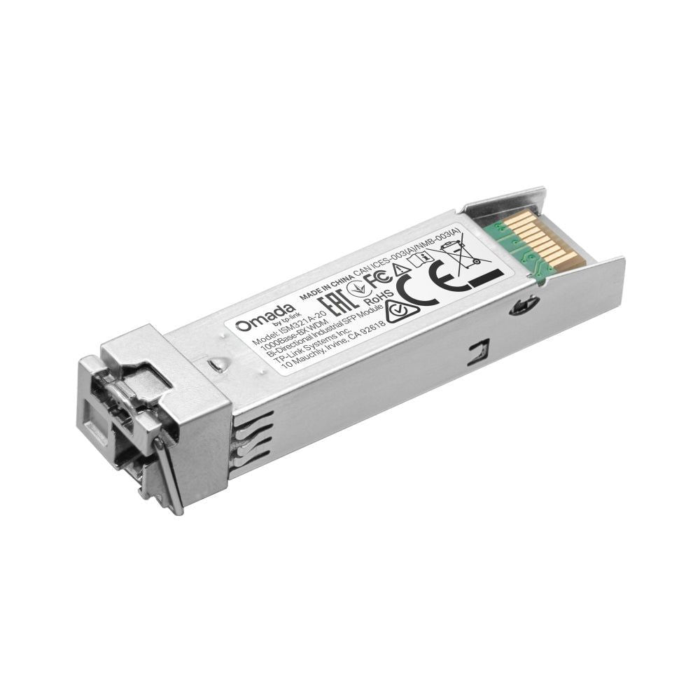 TP-Link ISM321A-20 1000Base-BX WDM Bi-Directional Industrial SFP Module Default Title