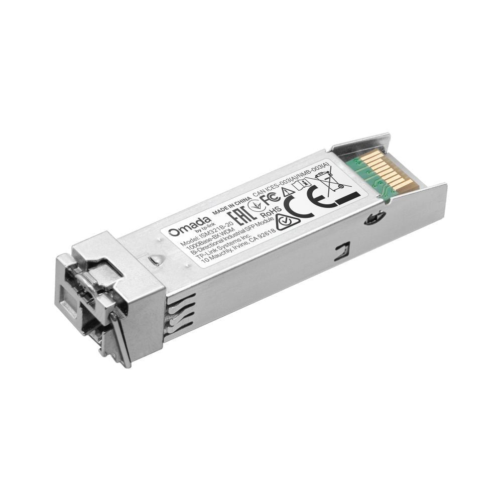 TP-Link ISM321B-20 1000Base-BX WDM Bi-Directional Industrial SFP Module Default Title