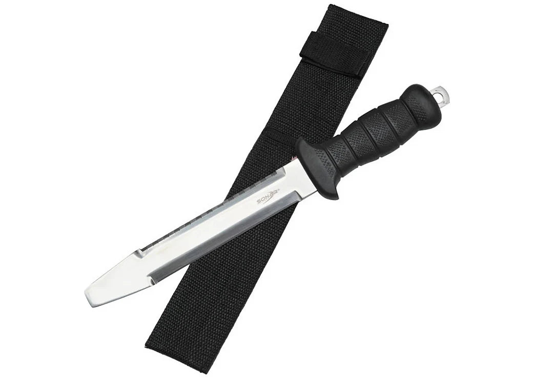 Stainless Steel Paua Knife - Immersed