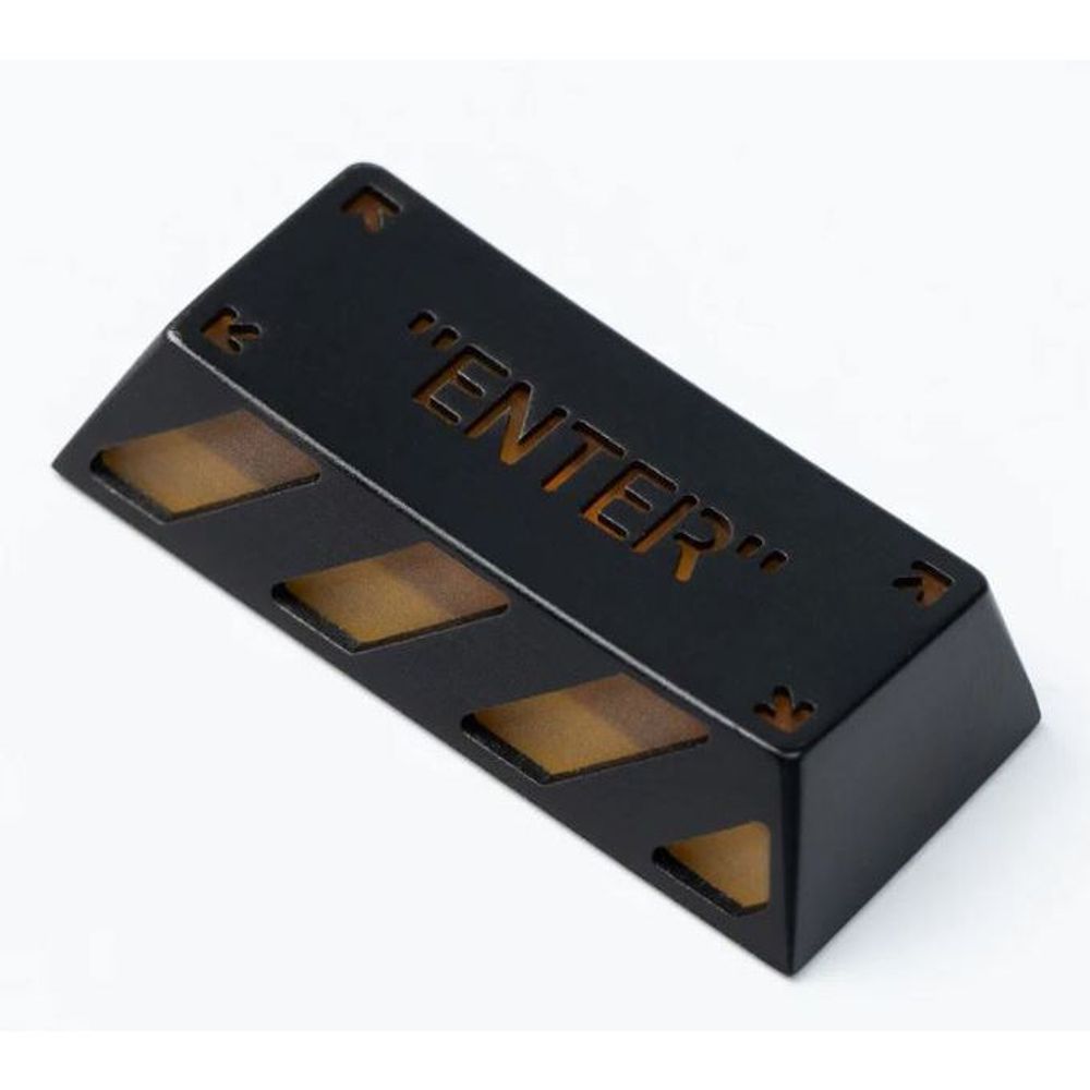 KEYC-AT-10 - Keychron Enter Key Aluminium Alloy Black Artisan Keycap (2.25u)