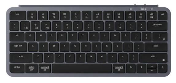 Keychron B1 Pro B1P-K1, 75% layout, Space Grey, Wireless Ultra-Slim Wireless Keyboard Default Title