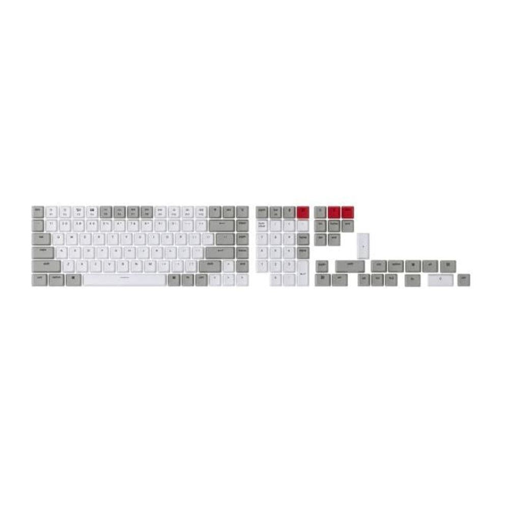 KEYC-JM-100 - Keychron Double Shot ABS Keycap - Full Set - Light Grey