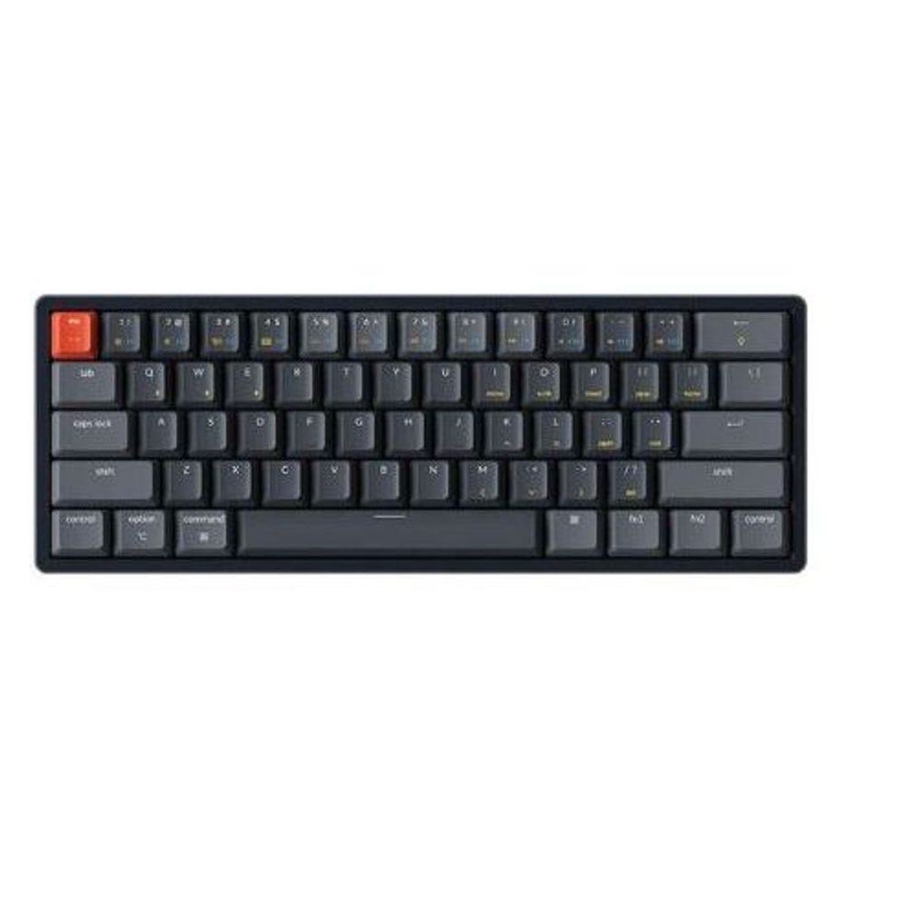 KEYC-K12-C3 - Keychron K12-C3 60% Layout 61 Keys, Brown Switch, RGB, Aluminium Frame, Gateron G Pro Mechanical, Wireless Keyboard