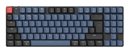 Keychron K13P-H1 100% Red Switch RGB Black Hot Swap QMK/VIA Low Profile Gateron Wireless Mechanical Pro Keyboard Default Title