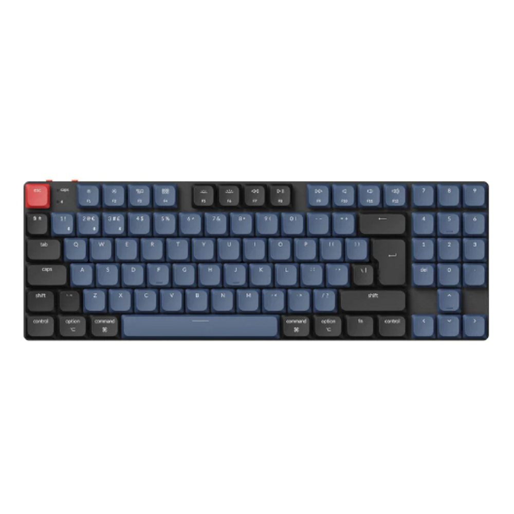 Keychron K13P-H1 100% Red Switch RGB Black Hot Swap QMK/VIA Low Profile Gateron Wireless Mechanical Pro Keyboard Default Title