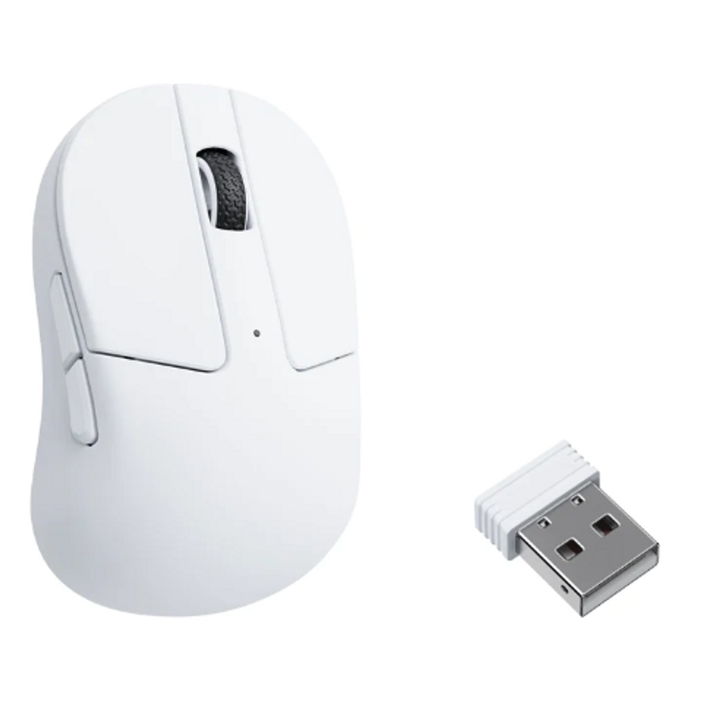 KEYC-M4-A3 - Keychron M4 1000Hz Wireless Mouse - White