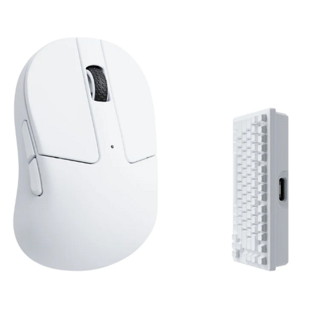 KEYC-M4-A5 - Keychron M4-A5 4000Hz Wireless Mouse - White