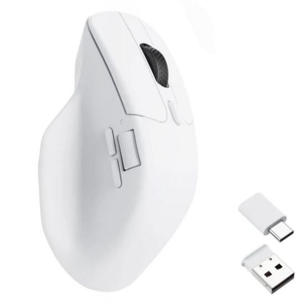 Keychron M6-A3 1000Hz White Wireless Mouse Default Title