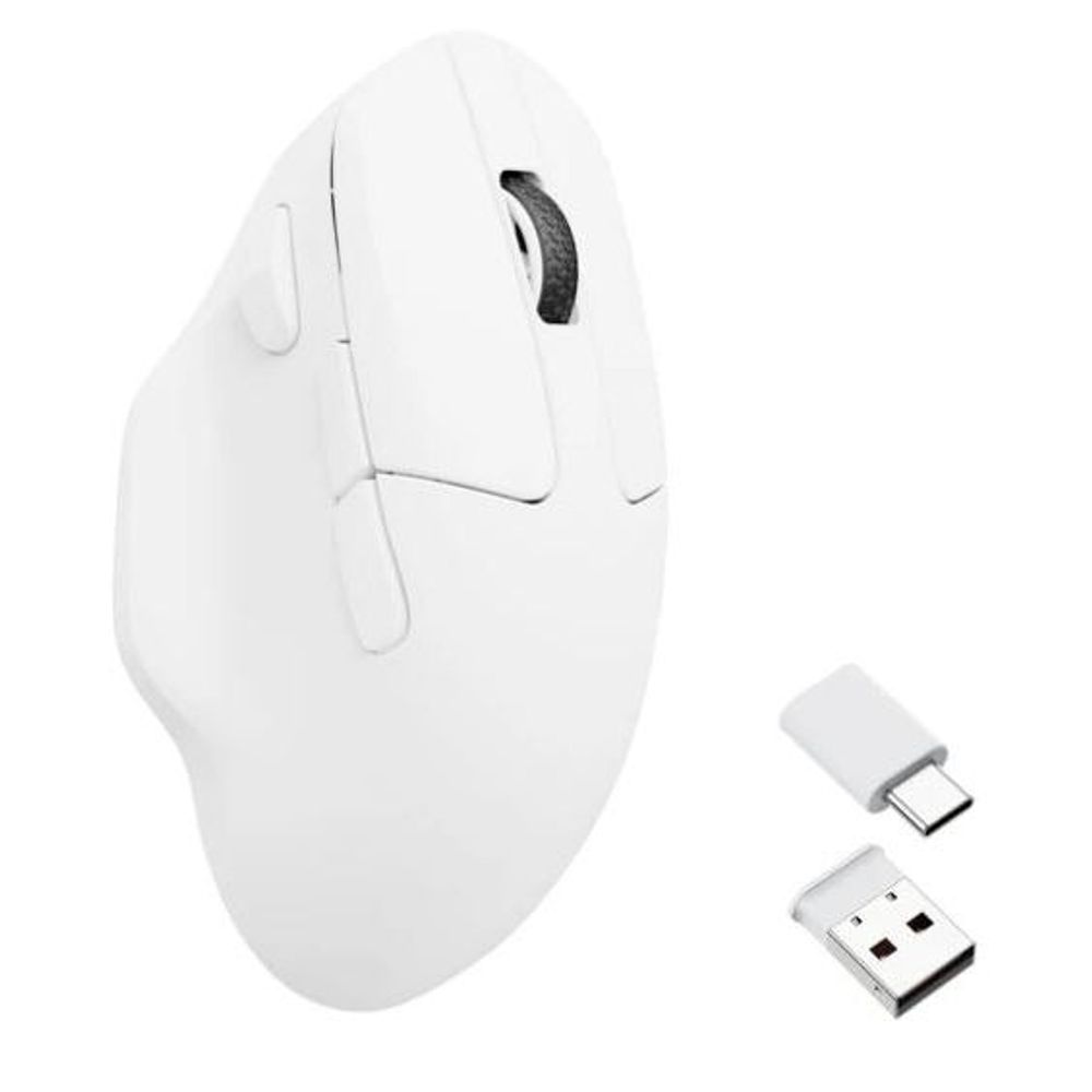Keychron M7 A3, 1000Hz White Wireless Mouse Default Title
