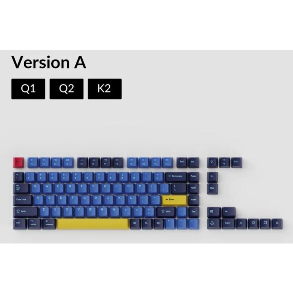 KEYC-MT-03 - Keychron Q1 & K2 OEM Dye-Sub PBT Keycap Set - Beach Q1/Q2