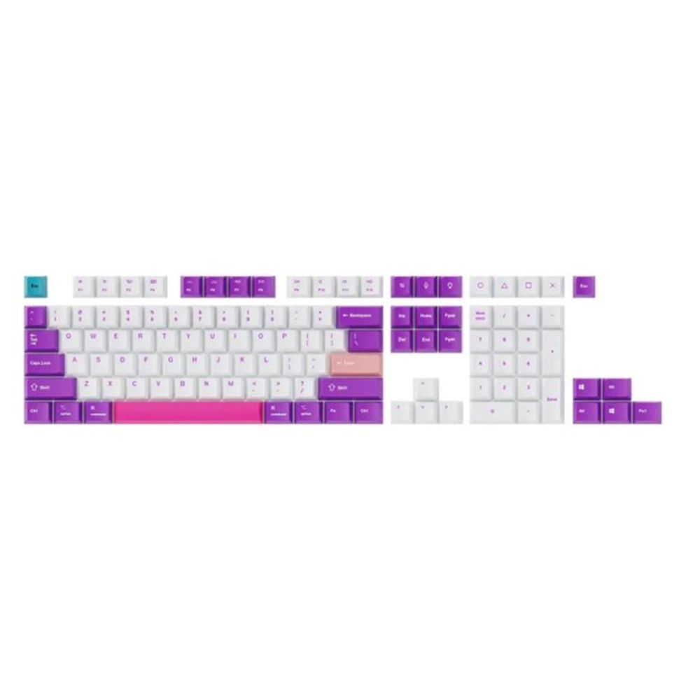 KEYC-PBT-33 - Keychron Keycap Set Unicorn A PBT Dye-Sub ANSI OEM US Q3 / Q4 / Q6 / K8 / K8 Pro / K10 / K12 / C1 / C2